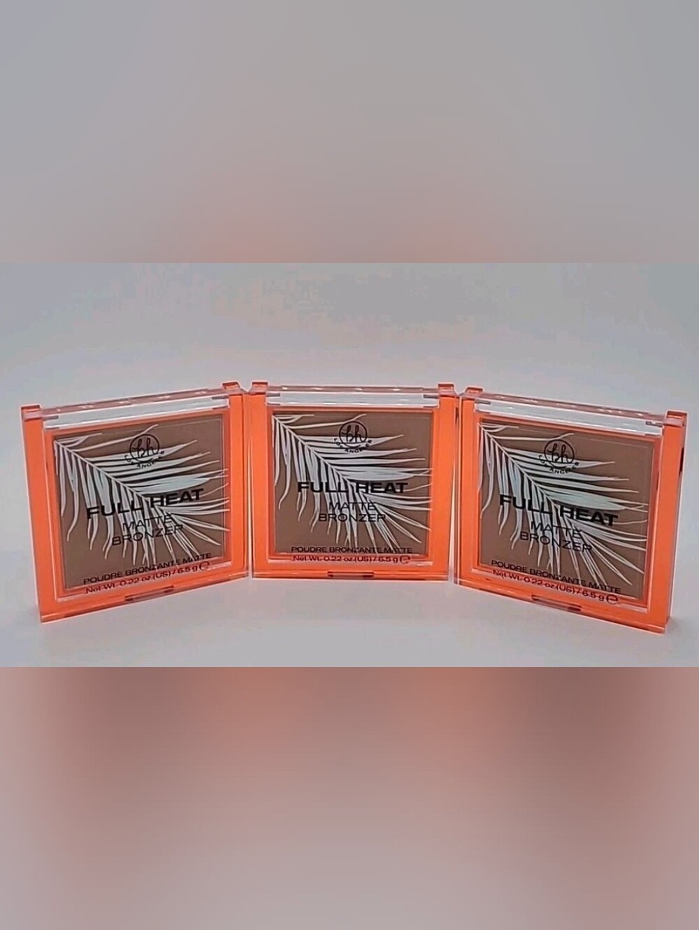 NEW 3x BH Los Angeles Full Heat Matte Bronzer Sand Diego 0.22 oz SEALED